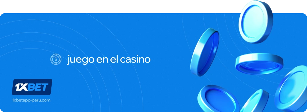 Juego en el casino 1xbet apk Perú